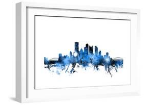 Pittsburgh Pennsylvania Skyline-Michael Tompsett-Framed Art Print