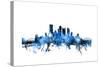 Pittsburgh Pennsylvania Skyline-Michael Tompsett-Stretched Canvas