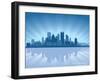 Pittsburgh, Pennsylvania Skyline-Yurkaimmortal-Framed Art Print