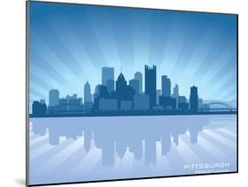 Pittsburgh, Pennsylvania Skyline-Yurkaimmortal-Mounted Art Print