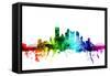 Pittsburgh Pennsylvania Skyline-Michael Tompsett-Framed Stretched Canvas