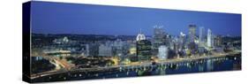 Pittsburgh, Pennsylvania, USA-Walter Bibikow-Stretched Canvas