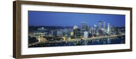 Pittsburgh, Pennsylvania, USA-Walter Bibikow-Framed Photographic Print