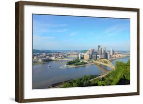 Pittsburgh, Pennsylvania-Tupungato-Framed Photographic Print