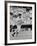 Pittsburgh Pirates' First Baseman Dale Long in Action-null-Framed Premium Photographic Print