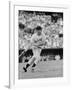 Pittsburgh Pirates' First Baseman Dale Long in Action-null-Framed Premium Photographic Print