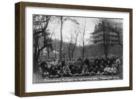 Pittsburgh Pirates Team, Baseball Photo No.2 - Hot Springs, AR-Lantern Press-Framed Art Print