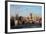 Pittsburgh's Skyline from Mount Washington at Night.-Zigi-Framed Photographic Print