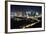 Pittsburgh's Skyline from Mount Washington at Night.-Zigi-Framed Photographic Print