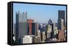 Pittsburgh's Skyline from Mount Washington-Zigi-Framed Stretched Canvas