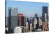 Pittsburgh's Skyline from Mount Washington-Zigi-Stretched Canvas