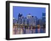 Pittsburgh Skyline and the Allegheny River, Pittsburgh, Pennsylvania, United States of America, Nor-Richard Cummins-Framed Photographic Print