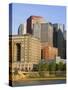 Pittsburgh Skyline and the Allegheny River, Pittsburgh, Pennsylvania, United States of America, Nor-Richard Cummins-Stretched Canvas
