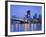 Pittsburgh Skyline and the Allegheny River, Pittsburgh, Pennsylvania, United States of America, Nor-Richard Cummins-Framed Photographic Print