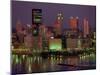 Pittsburgh Skyline-Gene J. Puskar-Mounted Premium Photographic Print