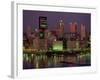 Pittsburgh Skyline-Gene J. Puskar-Framed Photographic Print