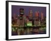 Pittsburgh Skyline-Gene J. Puskar-Framed Photographic Print