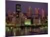 Pittsburgh Skyline-Gene J. Puskar-Mounted Photographic Print