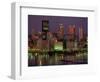 Pittsburgh Skyline-Gene J. Puskar-Framed Photographic Print