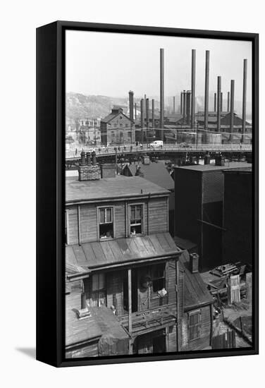 Pittsburgh Slums-Arthur Rothstein-Framed Stretched Canvas