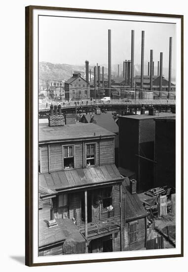 Pittsburgh Slums-Arthur Rothstein-Framed Premium Photographic Print