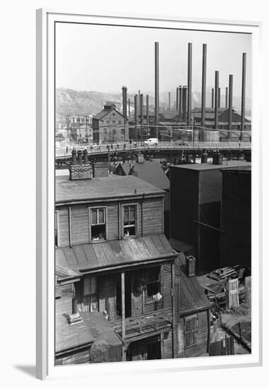 Pittsburgh Slums-Arthur Rothstein-Framed Premium Photographic Print