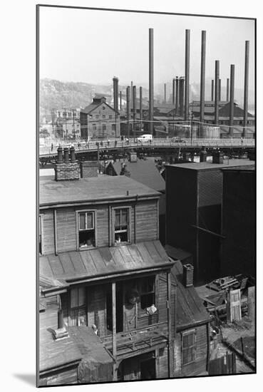 Pittsburgh Slums-Arthur Rothstein-Mounted Photographic Print