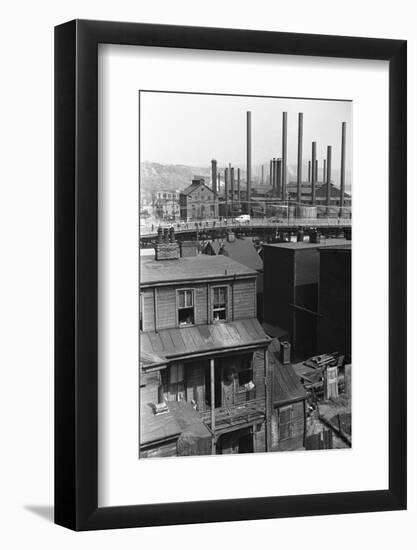 Pittsburgh Slums-Arthur Rothstein-Framed Photographic Print