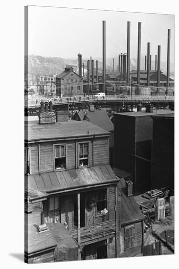 Pittsburgh Slums-Arthur Rothstein-Stretched Canvas