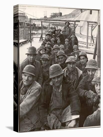 Pittsburgh Steel Workers-Margaret Bourke-White-Stretched Canvas