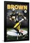 Pittsburgh Steelers - A Brown 16-null-Framed Poster