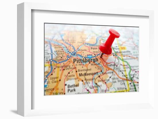 Pittsburgh-zimmytws-Framed Photographic Print