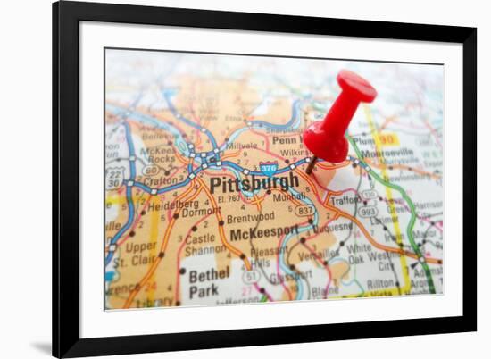 Pittsburgh-zimmytws-Framed Photographic Print