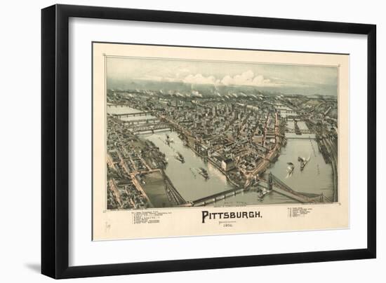 Pittsburgh-null-Framed Giclee Print