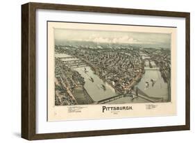 Pittsburgh-null-Framed Premium Giclee Print