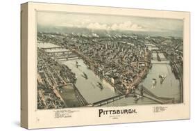 Pittsburgh-null-Stretched Canvas