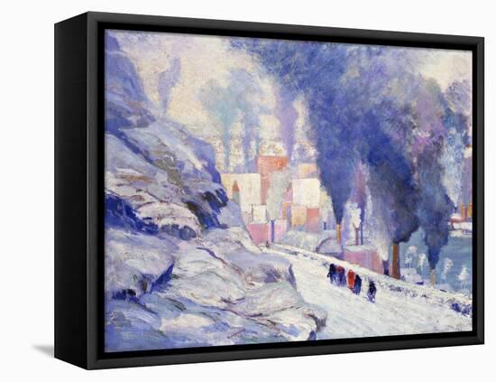 Pittsburgh-Francis Raymond Holland-Framed Stretched Canvas