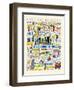 Pittsburghese-Ron Magnes-Framed Giclee Print