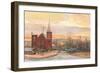 Pittsfield, Massachusetts-Stephen Calcasola-Framed Art Print