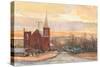 Pittsfield, Massachusetts-Stephen Calcasola-Stretched Canvas