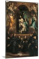 Pity and Saints-Giuseppe Maria Crespi-Mounted Giclee Print