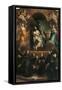 Pity and Saints-Giuseppe Maria Crespi-Framed Stretched Canvas