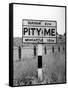 'Pity Me' Hamlet Sign-Fred Musto-Framed Stretched Canvas
