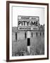 'Pity Me' Hamlet Sign-Fred Musto-Framed Photographic Print