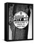 'Pity Me' Signpost-J. Chettlburgh-Framed Stretched Canvas