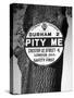 'Pity Me' Signpost-J. Chettlburgh-Stretched Canvas