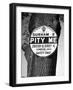'Pity Me' Signpost-J. Chettlburgh-Framed Photographic Print