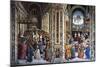Pius II Arriving in Ancona to Start Crusade-null-Mounted Giclee Print