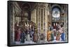 Pius II Arriving in Ancona to Start Crusade-null-Framed Stretched Canvas