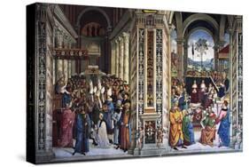 Pius II Arriving in Ancona to Start Crusade-null-Stretched Canvas